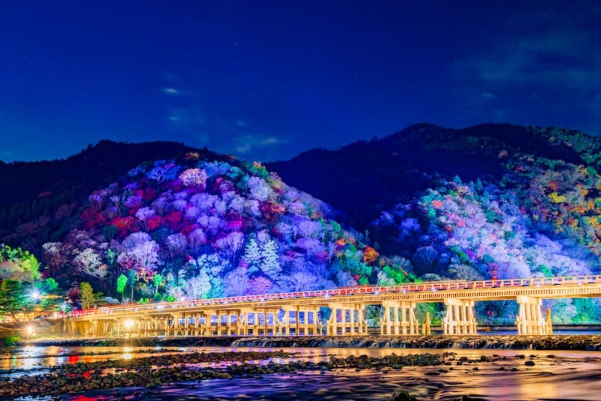 Trải nghiệm lễ hội pháo hoa Nhật Bản trên sông Oi