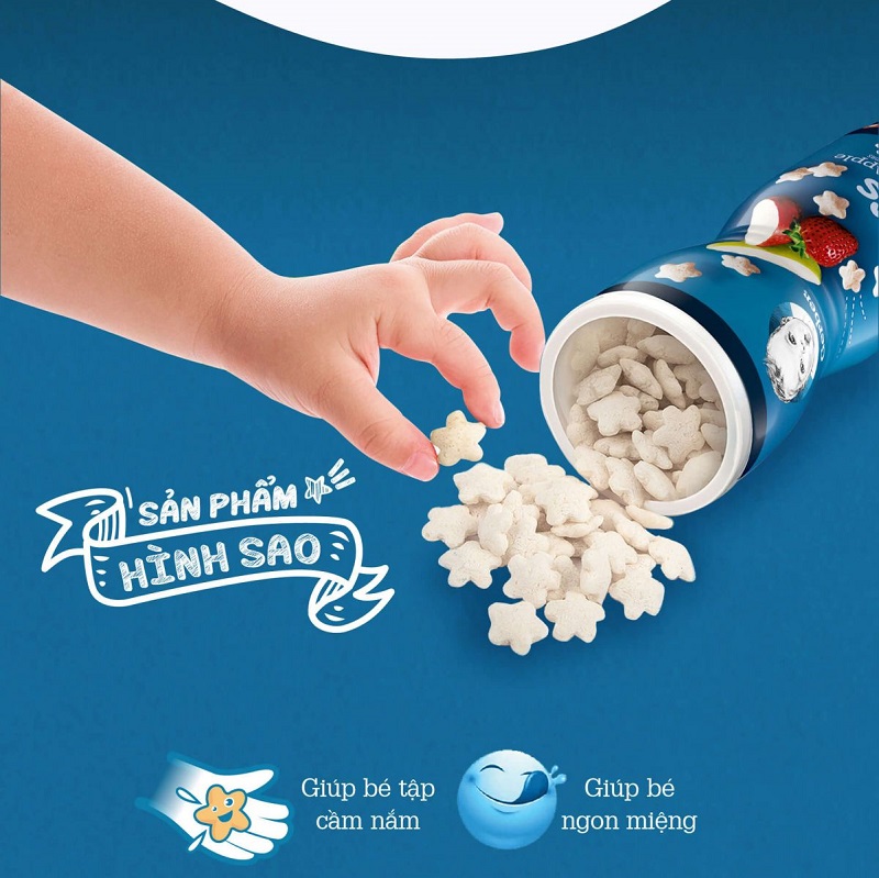 Nên cho trẻ ăn bánh ăn dặm Gerber theo nhu cầu