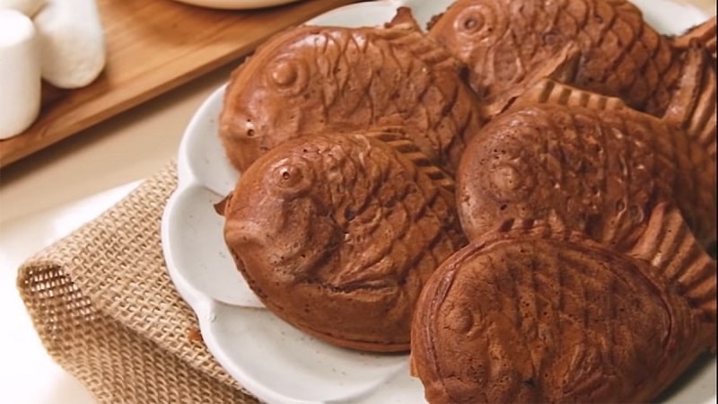 Bánh cá nướng đã xuất hiện từ rất lâu tại Nhật Bản