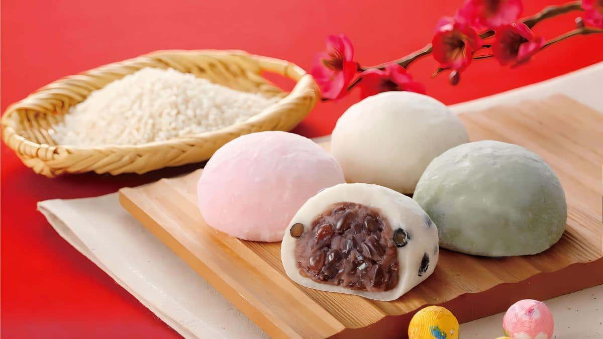 Bánh Mochi biểu tượng của sự may mắn