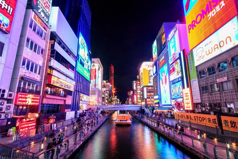 Khu phố mua sắm Dotonbori hấp dẫn nhất Namba