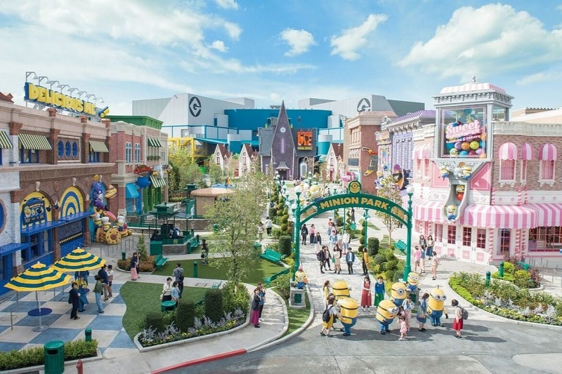 Vé vào cửa công viên Universal Osaka có nhiều mức giá
